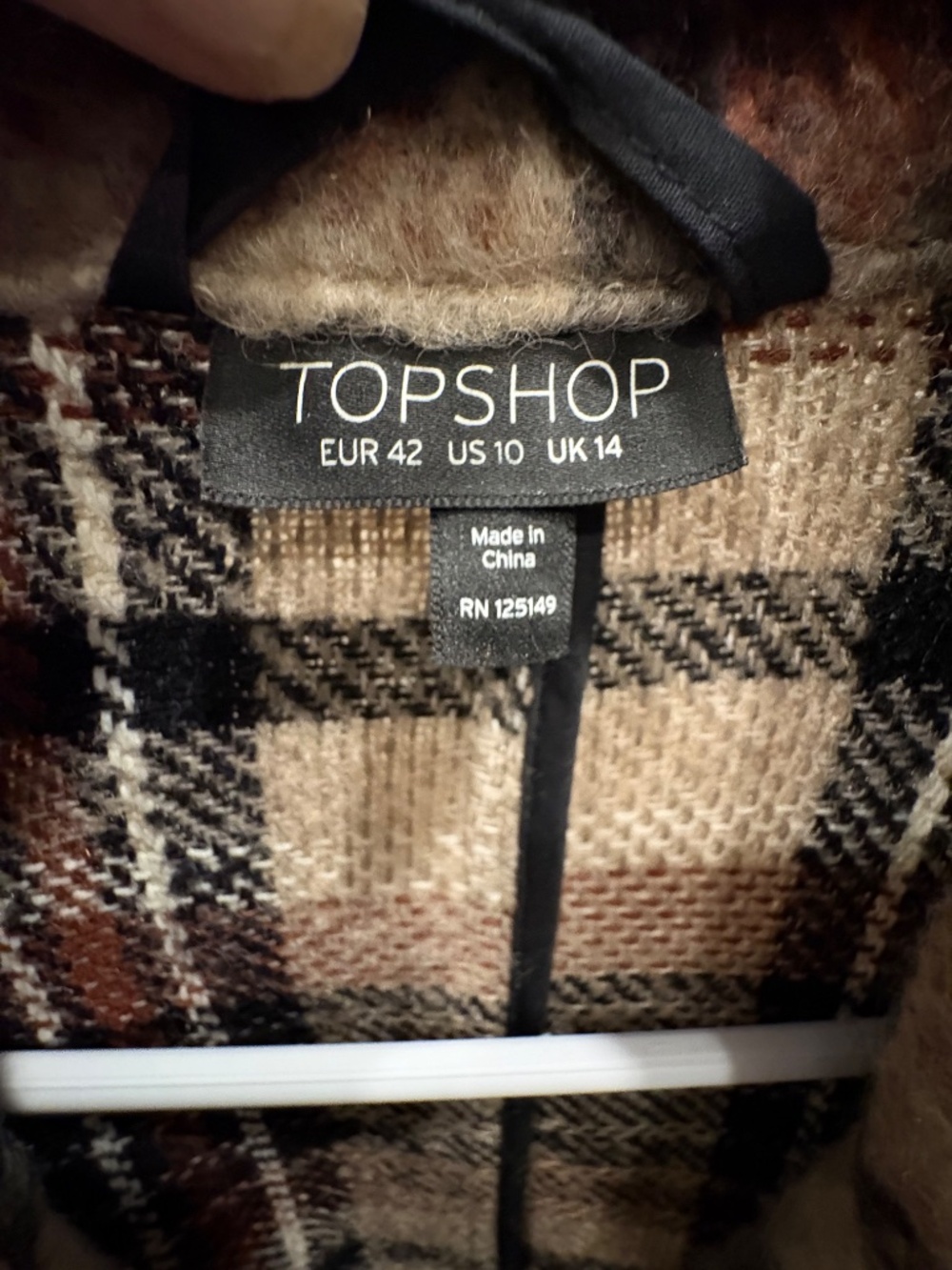 Topshop Shacket - Picture 3 of 6